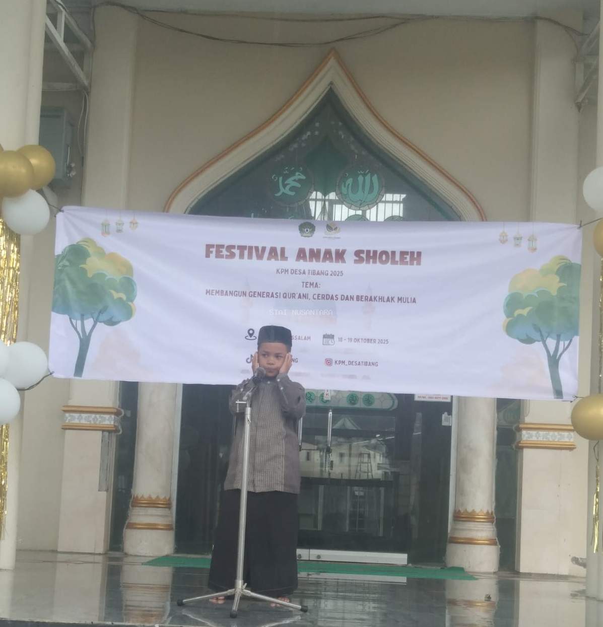 Dari Kampus ke Masyarakat: Mahasiswa STAI Nusantara Jadi Juri Lomba Anak Sholeh